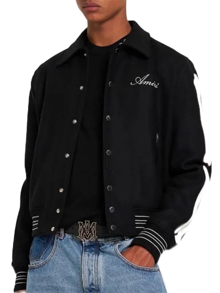 AMIRI ブラック ベルト値下げ可能 AMIRI ブラック ベルト ロゴ入り